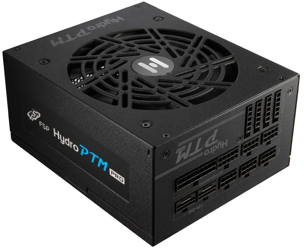 Блок питания FSP Hydro PTM PRO(ATX3.1) 1350W, 1350Вт, 80+ Platinum, 135мм, модульный, черный