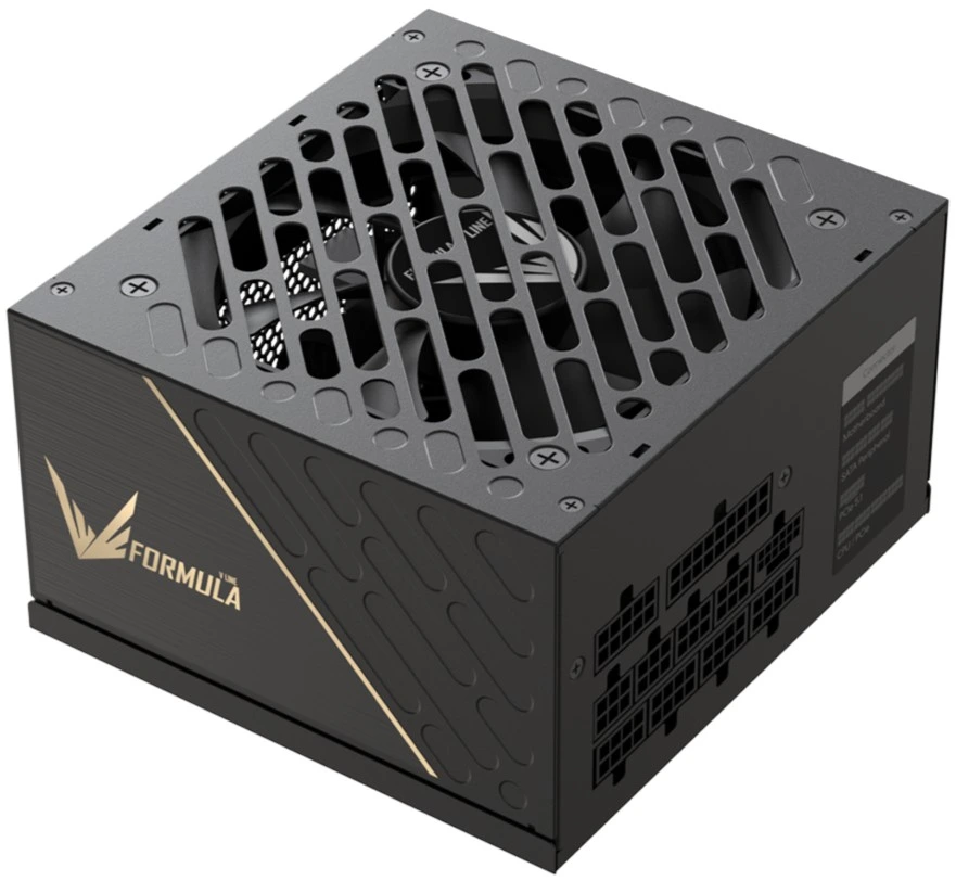 Блок питания Aerocool/Formula V Line FV-750GM, 750Вт, 80+ Gold, 120мм, модульный, черный