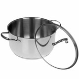 Кастрюля Aceline Crystal A3CA451 4.5 л 22 см серебристый