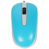 Мышь проводная Genius DX-120  голубой