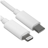 Кабель KEYRON Lightning 8-pin - USB Type-C белый