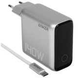 Сетевое зарядное устройство Anker Charger (140W) серебристый