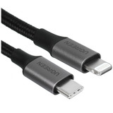 Кабель Ugreen Lightning 8-pin - USB Type-C черный