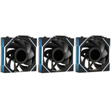 Комплект реверсных вентиляторов LIAN LI UNI FAN TL LCD WIRELESS 120-3 REVERS [G99.12RTLLCD1W3B.R0] черный