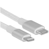 Кабель Ugreen Lightning 8-pin - USB Type-C серебристый