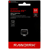 Память OTG USB Flash 64 ГБ SanDisk EXTREME FIT SDCZ530-064G-G46]