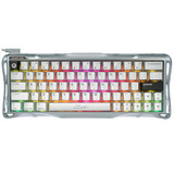 Клавиатура проводная GravaStar Mercury V60Pro цвет серебристый