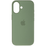 Накладка Apple Silicone Case для Apple iPhone 17 зеленый