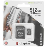 Карта памяти Kingston Canvas Select Plus microSDXC 512 ГБ [SDCS2/512GB]