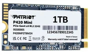 1000 ГБ M.2 NVMe накопитель Patriot P420 Mini [P420MP1TBM24]