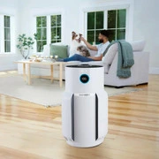 Очиститель воздуха Shark NeverChange5 MAX Clean Sense IQ HP300EU белый