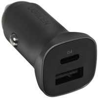 Автомобильное ЗУ Ugreen CD130 серый