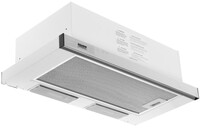 Вытяжка телескопическая KRONA KAMILLA 6002DNIX белый/серебристый