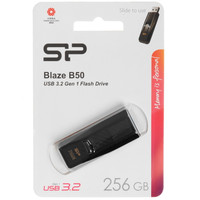 Память USB Flash 256 ГБ Silicon Power Blaze B50 [SP256GBUF3B50V1K]