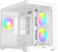 Корпус Ocypus Gamma C54 ARGB [Gamma-C54-WHD300XX-GL] белый