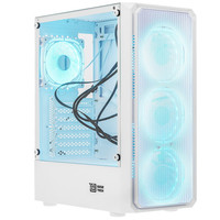 Корпус BaseTech eXtreme GFX-03 [BT-GFX-03W-MESH-4F-IB] белый