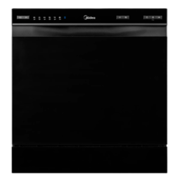 Посудомоечная машина Midea MDWT-827LWB черный