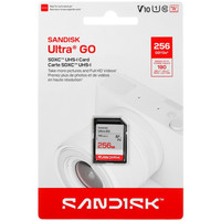 Карта памяти SanDisk Ultra GO SDXC 256 ГБ [SDSDUGN-256G-GN6IN]