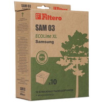 Комплект пылесборник и фильтр Filtero SAM 03 ECOLine XL