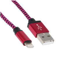 Кабель Cablexpert Lightning 8-pin - USB Type-A розовый
