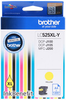 Картридж Brother LC-525XLY желтый