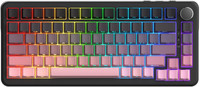 Клавиатура  проводная AJAZZ AK820 MAX цвет розовый