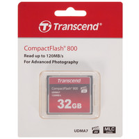 Карта памяти Transcend CF (Compact Flash) 32 ГБ [TS32GCF800]