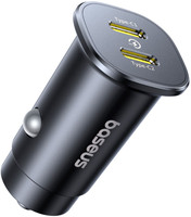 Автомобильное ЗУ Baseus GoTrip DP1 Car Charger C+C черный