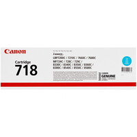 Картридж лазерный Canon 718C голубой