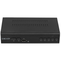 Приставка для цифрового ТВ DEXP DT-03JT черный