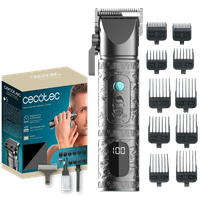 Машинка для стрижки Cecotec PrecisionCare Samurai Clipper черный/серебристый