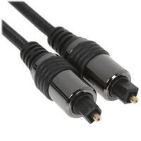 Кабель оптический  DEXP ODT Toslink - ODT Toslink черный