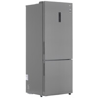 Холодильник с морозильником   LG GC-B569PMCM серебристый