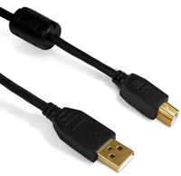 Кабель SHIP USB Type-B 4-pin - USB Type-A черный