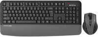 Клавиатура+мышь беспроводная   A4tech Fstyler FG2500SPlus белый
