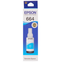 Чернила водорастворимые Epson T6642 голубой