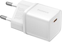 Сетевое зарядное устройство Baseus GaN5S 1C 30W белый