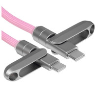 Кабель DEXP USB Type-C - USB Type-C розовый