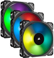 Комплект вентиляторов Corsair ML120 Pro RGB LED [CO-9050076-WW] черный