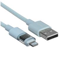 Кабель Baseus Lightning 8-pin - USB Type-A голубой