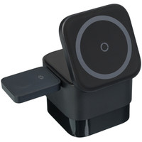 Беспроводное зарядное устройство Baseus MagPro 2-in-1 черный
