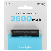 Аккумулятор FinePower 18650 2600 мА*ч