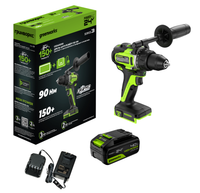 Дрель-шуруповерт Greenworks GD24DD90 24V