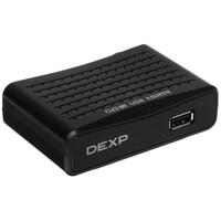 Приставка для цифрового ТВ DEXP HD mini 32 черный