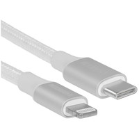 Кабель Ugreen Lightning 8-pin - USB Type-C серебристый