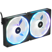Вентилятор Corsair iCUE LINK QX140 RGB Double Pack [CO-9051004-WW] черный