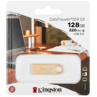 Память USB Flash 128 ГБ Kingston DataTraveler SE9 G3 [DTSE9G3/128GB]