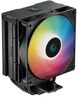 Кулер для процессора DEEPCOOL AG400 DIGITAL BK ARGB [R-AG400-BKADMN-G-1] черный