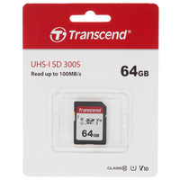 Карта памяти Transcend 300S SDXC 64 ГБ [TS64GSDC300S]