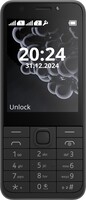 Сотовый телефон Nokia 230 (2024) черный/серый